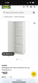 Ikea Platsa kast wit - zo goed als nieuw, Ophalen, Zo goed als nieuw, 150 tot 200 cm, 25 tot 50 cm