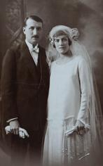 Fotokaart - Zwangere bruid, Gebruikt, Verzenden, Foto, Klederdracht