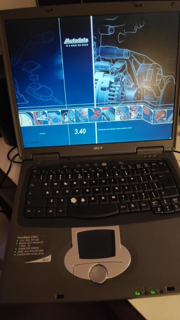 Laptop met AutoData 3.40  2012, Auto diversen, Handleidingen en Instructieboekjes, Verzenden