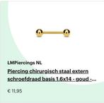 Nieuw piercing, Ophalen, Nieuw, Staal