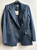 LUMINA blazer blauw krijtstreepje mt M, Maat 38/40 (M), Prato, Italie, LUMINA, -