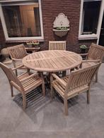 Teakhouten tuinset van Gloster., Ophalen, Teakhout