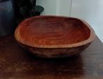 Teakhouten bakje - hout - teak, Gebruikt, Schaal, Vierkant, Ophalen of Verzenden