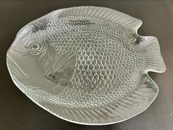 Glazen Arcoroc  Vis Schaal Frankrijk beschikbaar voor biedingen