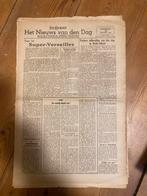 Oorlogskranten Nieuws van den dag, Verzamelen, Tijdschriften, Kranten en Knipsels, Ophalen of Verzenden, 1940 tot 1960, Nederland