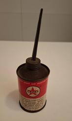 blik oude Caltex Home Lubricant oliespuit jaren 60, Ophalen of Verzenden, Gebruikt, Overige
