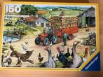 Ravensburger puzzel 150 stukjes, op de boerderij, Ophalen of Verzenden, Meer dan 50 stukjes, Gebruikt, 4 tot 6 jaar