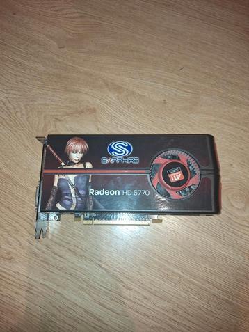 Sapphire Radeon HD 5770 1GB beschikbaar voor biedingen