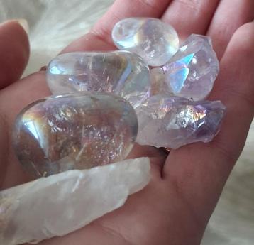 Aura Kwarts Angel Collectie edelstenen  beschikbaar voor biedingen