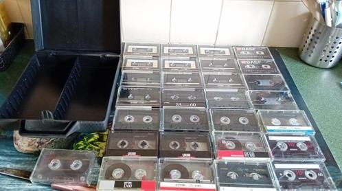 Cassette pakket, zie omschrijving..., Cd's en Dvd's, Cassettebandjes, Gebruikt, Toebehoren, Overige genres, 26 bandjes of meer