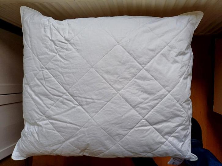 Timzo kinderkussen 60x70, uitneemare vulling, Kinderen en Baby's, Kinderkamer | Beddengoed, Zo goed als nieuw, Wit, Jongetje of Meisje