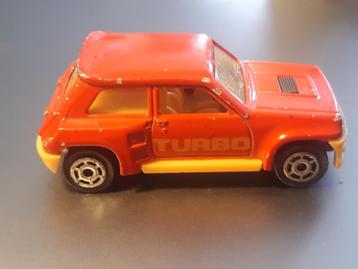 majorette Renault 5 rs turbo no 255 ech / 1/53 beschikbaar voor biedingen