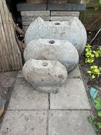 Waterornament fontein stenen, Gebruikt, Ophalen of Verzenden, Fontein