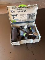 Festool DWC 18 Schroefmachine met Accessoires, Gebruikt, Variabele snelheid, Ophalen of Verzenden, Boor- en Schroefmachine