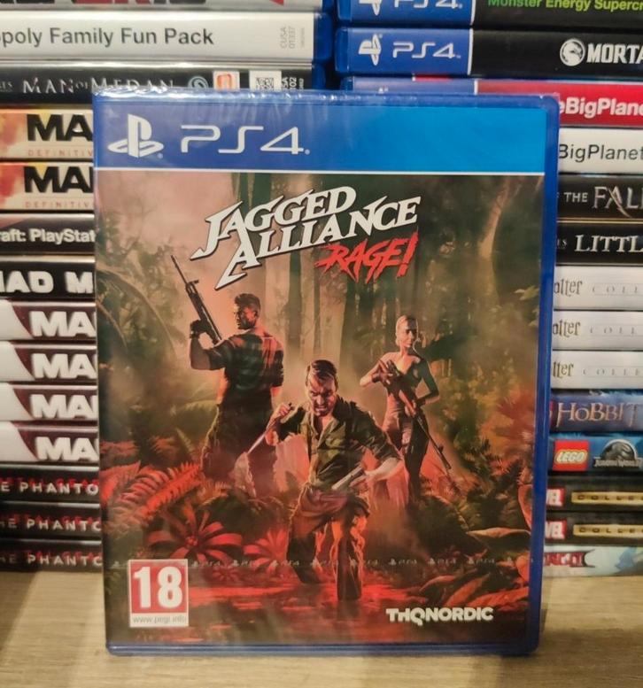 Jagged alliance rage! Playstation 4, Spelcomputers en Games, Games | Sony PlayStation 4, Zo goed als nieuw, Avontuur en Actie