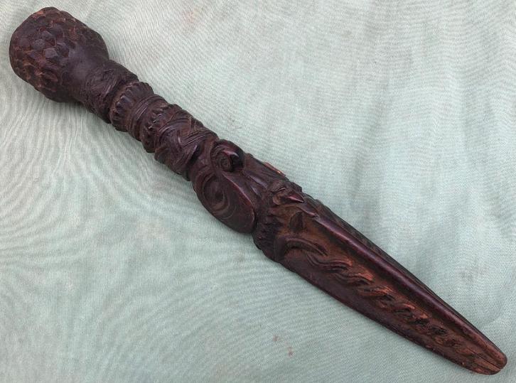 Nepal Handvat van sjamaan drum Dhyangro, Antiek en Kunst, Kunst | Niet-Westerse kunst, Ophalen of Verzenden