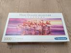 Puzzel 1000 stukjes Flamingo's, Ophalen of Verzenden, 500 t/m 1500 stukjes, Zo goed als nieuw