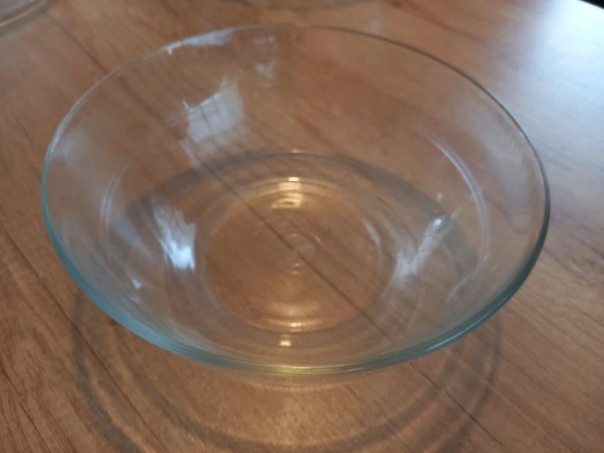 * Vintage Duralex ronde schaal 20 cm *, Gebruikt, Verzenden, Overige stijlen, Glas
