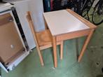 Schooltafeltje en stoel, Ophalen, Gebruikt, Tafel(s) en Stoel(en)