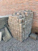 Vierkante terras stenen gratis, Tuin en Terras, Tegels en Klinkers, Ophalen, Gebruikt, Beton, Klinkers