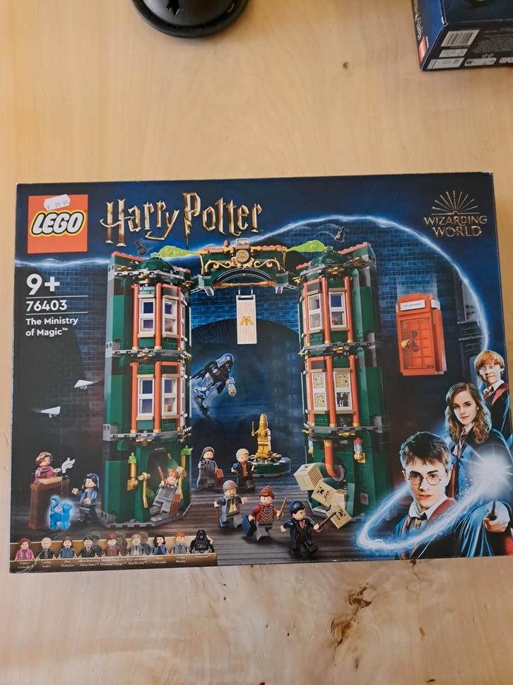 LEGO Harry Potter 76403 - Ministerie van Toverkunst, Kinderen en Baby's, Speelgoed | Duplo en Lego, Zo goed als nieuw, Lego, Complete set