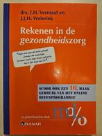 Rekenen in de gezondheidszorg, Boeken, Studieboeken en Cursussen, Ophalen of Verzenden, Zo goed als nieuw, MBO, Uitgeverij Kavanah