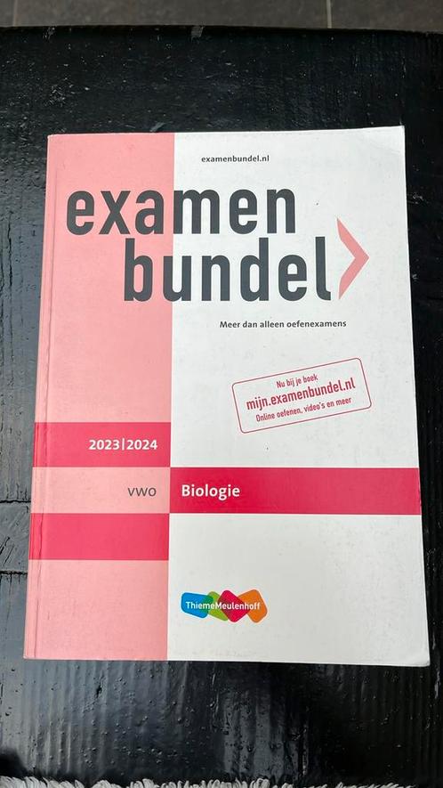 Examenbundel VWO  Biologie 2023/2024, Boeken, Schoolboeken, Zo goed als nieuw, Biologie, VWO, Ophalen of Verzenden