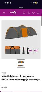 8 personen Tent, Caravans en Kamperen, Tenten, Ophalen, Nieuw