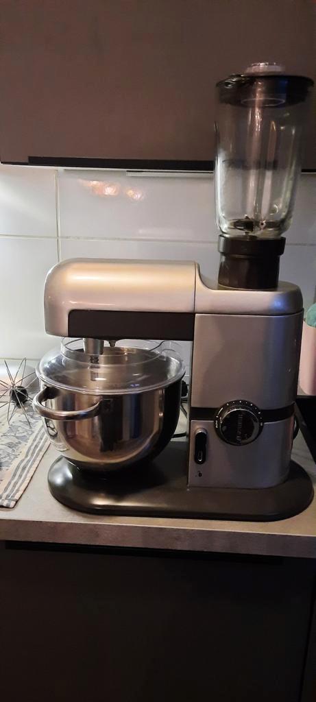 Herman den Blijker Keukenmachine - Topstaat!, Witgoed en Apparatuur, Keukenmixers, Zo goed als nieuw, 4 liter of meer, 3 snelheden of meer