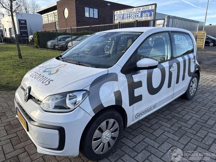 Volkswagen up! 1.0 UP! COMPLETE UITVOERING RIJDBAAR BOUWJAAR, Auto diversen, Schadeauto's, Volkswagen, Handgeschakeld, Benzine
