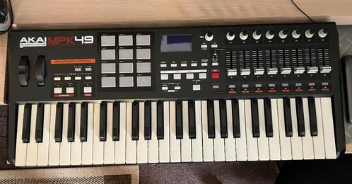 AKAI MPK 49, Muziek en Instrumenten, Midi-apparatuur, Zo goed als nieuw, Ophalen