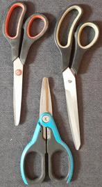 Setje scharen, Hobby en Vrije tijd, Knutselen, Ophalen of Verzenden, Gebruikt, Gereedschap of Toebehoren