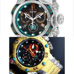 Invicta Jason Taylor 25301 -25303 Swiss Quartz Lim. Edition., Ophalen, Nieuw, Staal
