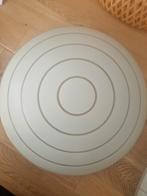 Plafondlamp - 35cm, Ophalen of Verzenden, Zo goed als nieuw, Glas, Modern
