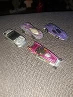 4 x hotwheels vintage auto's pt211, Gebruikt, Ophalen of Verzenden, Nb, Maleisië