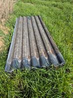 Asbestvrije golfplaten 272,152,138 cm lang 110,100 cm breed, Doe-het-zelf en Verbouw, Dakpannen en Dakbedekking, Ophalen, Zwart