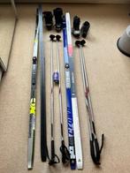 Langlauf-skies m/v compleet, Sport en Fitness, Skiën en Langlaufen, Ophalen, Zo goed als nieuw, Ski's, Fischer