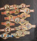 Victor Hugo - 17x sigarenbandjes Componisten, Ophalen of Verzenden, Gebruikt, Sigarenbandjes