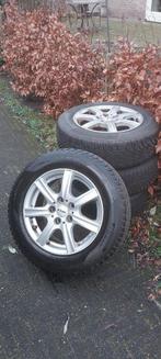 Lichtmetalen velgen met winterbanden, Auto-onderdelen, Banden en Velgen, Ophalen, Gebruikt, 15 inch, Banden en Velgen