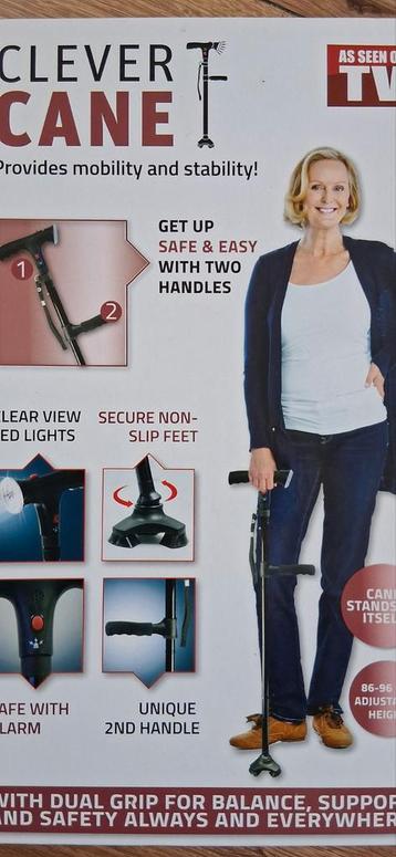 Inklapbare wandelstok voor de helft van de prijs beschikbaar voor biedingen