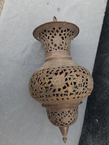 Authentieke Vintage Oosterse Hanglamp – Handgemaakt koper beschikbaar voor biedingen