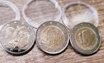 Set van 3 Nederlandse 2 Euro Herdenkingsmunten unc teab, Ophalen of Verzenden, Koningin Beatrix, Euro's