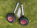 Strandwielen rubberboot, Watersport en Boten, Accessoires en Onderhoud, Ophalen of Verzenden, Gebruikt, Overige typen