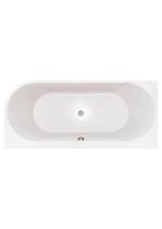 Ligbad Hoekbad Links Half Vrijstaand Wisa Back to Wall 180x8, Ophalen, Infonl@fluidmaster.com, Nieuw, Bad