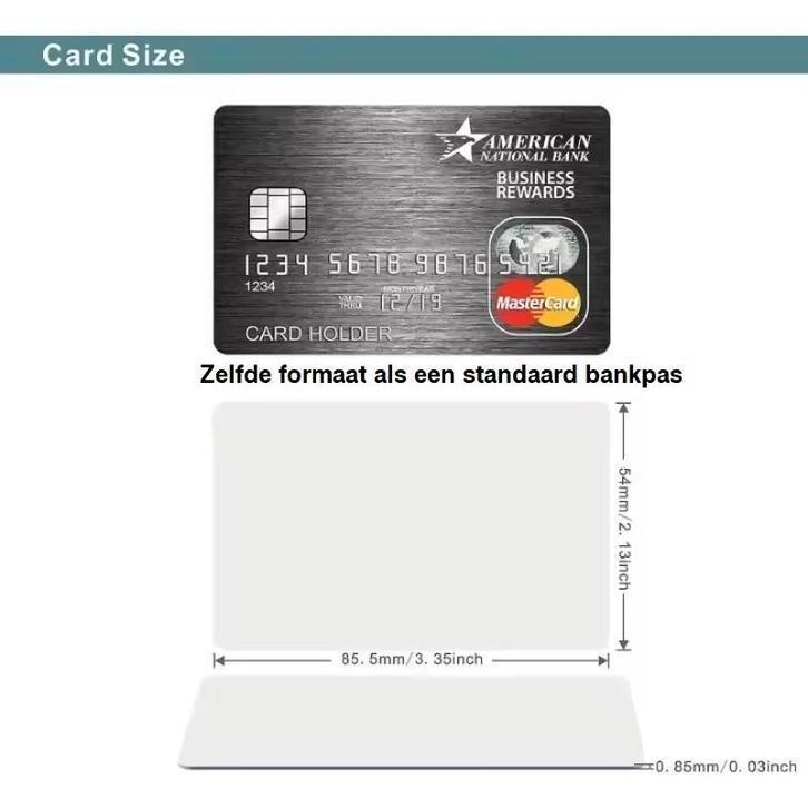 NFC UID 13.56mhz kaarten 10 stuks smart cards NFC chip wit, Hobby en Vrije tijd, Elektronica-componenten, Nieuw, Ophalen of Verzenden