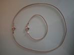 Pandora rose goud ( ketting en armband ), Sieraden, Tassen en Uiterlijk, Kettingen, Ophalen of Verzenden, Nieuw, Goud, Goud