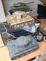 2x Tiger tanks en een M41A3 Walker bulldog., Overige merken, Gebruikt, Tank, Groter dan 1:32