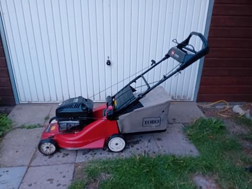Torro 600 serie, zelf rijdend.  (Opknapper), Tuin en Terras, Grasmaaiers, Gebruikt, Benzine-grasmaaier, 40 t/m 49 cm, Cirkelmaaier