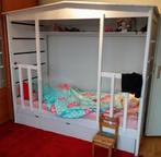 Leuk kinderbed met huisjesstructuur, Kinderen en Baby's, Ophalen, 85 tot 100 cm, Gebruikt, Lattenbodem