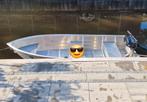 Aluminium FisherPro boot V400 + mercury f4, Watersport en Boten, Kano's, Ophalen, Overige typen, Zo goed als nieuw, Met peddels